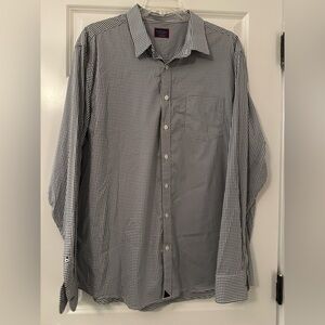UNTUCKit Black and White Gingham Shirt